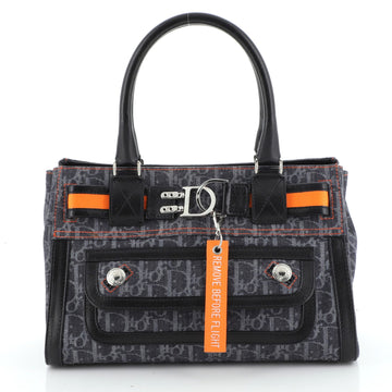 Flight Tote Diorissimo Denim Medium
