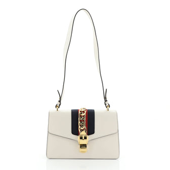 Gucci Sylvie Shoulder Bag Leather Small