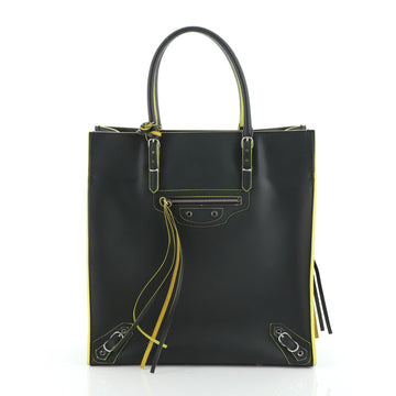 Balenciaga Papier A5 Zip Around Classic Studs Bag Leather 