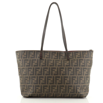 Roll Tote Zucca Coated Canvas Medium