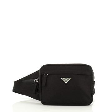 Prada Zip Waist Bag Tessuto Small