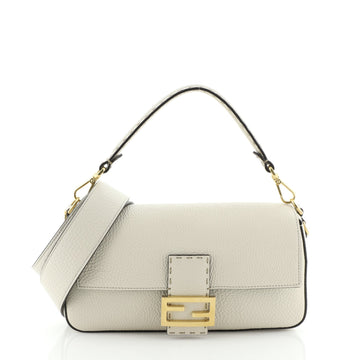 Fendi Selleria Baguette NM Bag Leather Medium