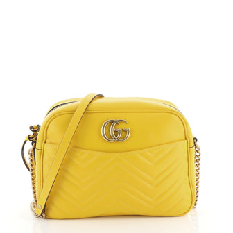 Gucci GG Marmont Shoulder Bag Matelasse Leather Medium