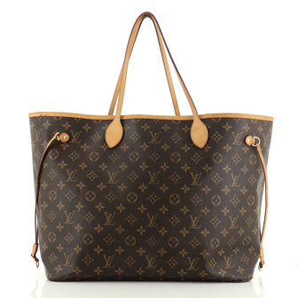 Louis Vuitton Neverfull NM Tote Monogram Canvas GM