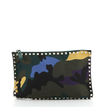 Rockstud Pouch Camo Nylon Large