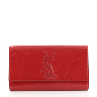 Saint Laurent Belle de Jour Clutch Patent Large