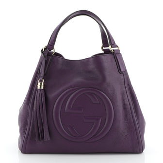Gucci Soho Shoulder Bag Leather Medium