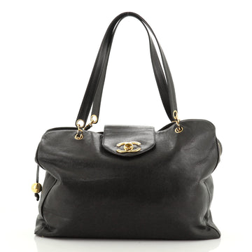 Vintage Supermodel Weekender Bag Caviar Large