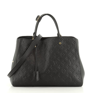 Montaigne Handbag Monogram Empreinte Leather GM