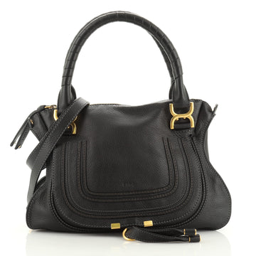 Marcie Satchel Leather Medium