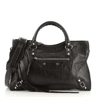 City Classic Studs Bag Leather Medium