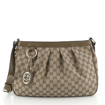 Sukey Messenger Bag GG Canvas Medium