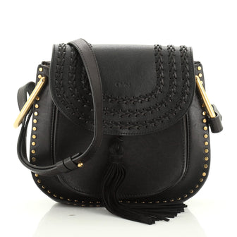 Hudson Handbag Whipstitch Leather Small