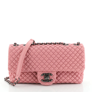 CC Flap Bag Micro Quilted Calfskin Medium