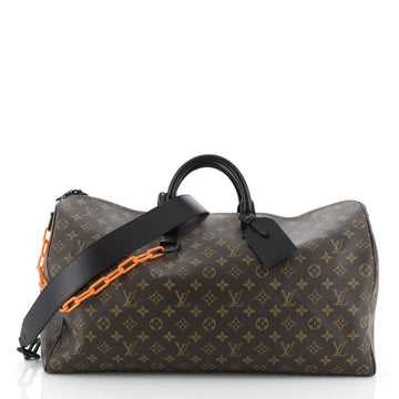 Louis Vuitton Solar Ray Keepall Bandouliere Bag Monogram Canvas 50