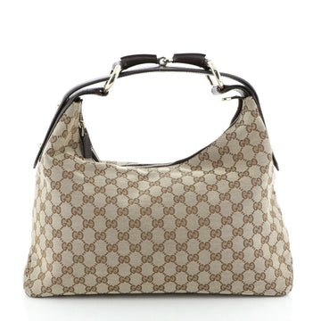 Gucci Horsebit Hobo GG Canvas Medium