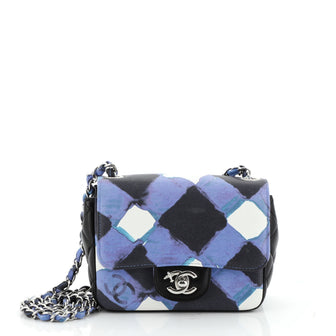 Airlines CC Flap Bag Printed Leather Mini
