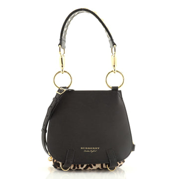 Bridle Handbag Leather with Pony Hair Medium