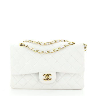 Chanel Classic Double Flap Bag Quilted Lambskin Medium