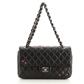Chanel Ladybug Flap Bag Quilted Lambskin Medium
