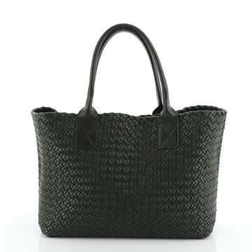 Bottega Veneta Cabat Tote Stitched Intrecciato Leather Small