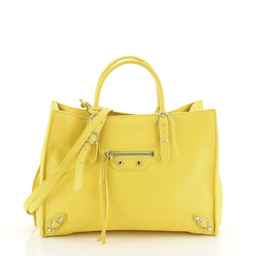 Balenciaga Papier A4 Zip Around Classic Studs Bag Leather Mini