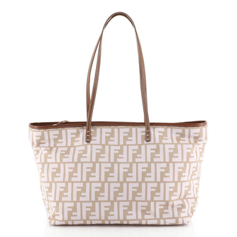 Fendi Roll Tote Zucca Nylon Medium