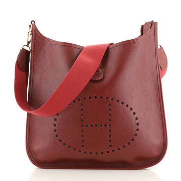 Hermes Evelyne Crossbody Gen I Courchevel GM