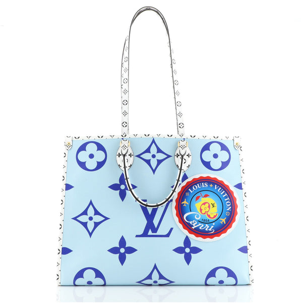 Louis Vuitton OnTheGo Tote Limited Edition Cities Colored Monogram