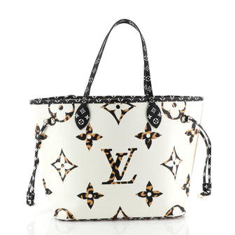Louis Vuitton Neverfull NM Tote Limited Edition Jungle Monogram Giant MM