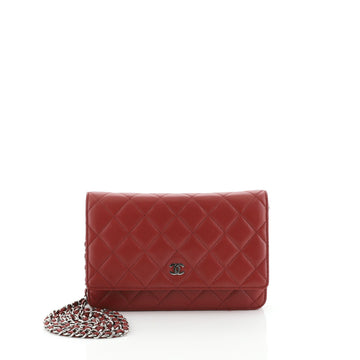 Chanel Wallet on Chain Quilted Lambskin 