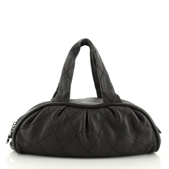 Chanel Le Marais Bowler Bag Quilted Leather Medium