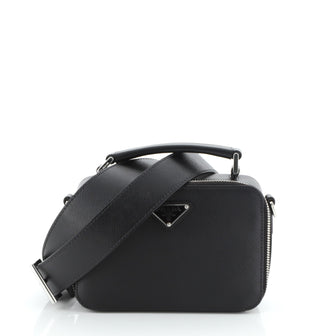 Prada Brique Crossbody Bag Saffiano Leather Mini
