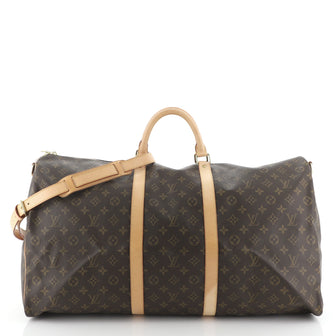 Keepall Bandouliere Bag Monogram Canvas 60