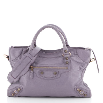 Balenciaga City Giant Studs Bag Leather Medium