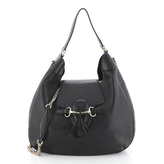Gucci Emily Hobo Leather Medium