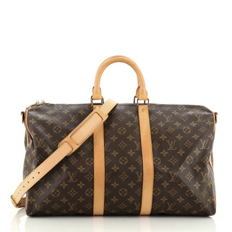 Louis Vuitton Keepall Bandouliere Bag Monogram Canvas 45