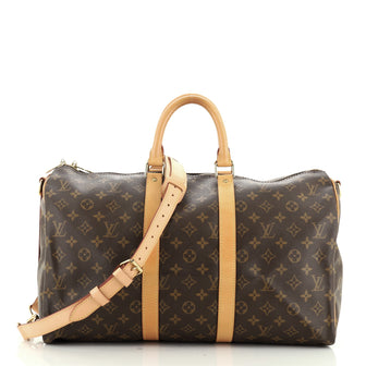 Louis Vuitton Keepall Bandouliere Bag Monogram Canvas 45