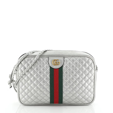 Trapuntata Camera Bag Quilted Leather Small