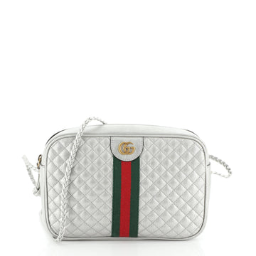 Gucci Trapuntata Camera Bag Quilted Leather Small