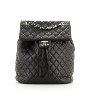 Chanel Urban Spirit Backpack Quilted Lambskin Large