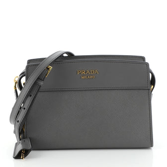 Esplanade Crossbody Bag Saffiano Leather Small