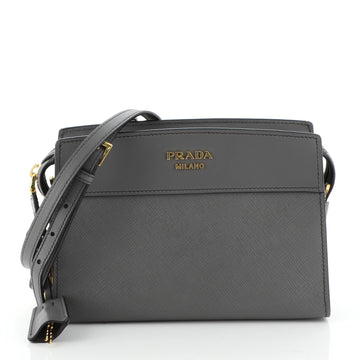 Esplanade Crossbody Bag Saffiano Leather Small