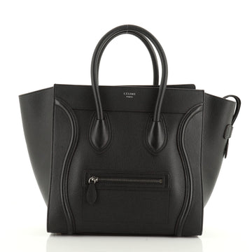Luggage Bag Grainy Leather Mini