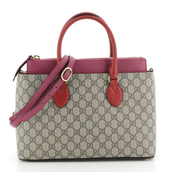 Linea A Convertible Tote GG Coated Canvas Small