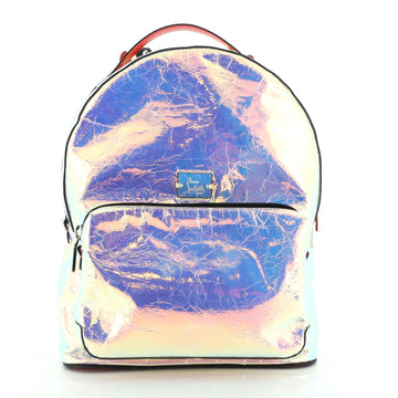 Backloubi Backpack Holographic Leather Small