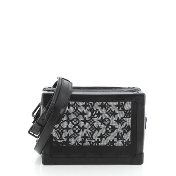 Soft Trunk Bag Monogram See Through Mesh
