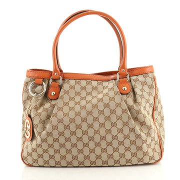 Gucci Sukey Top Handle Tote GG Canvas Medium