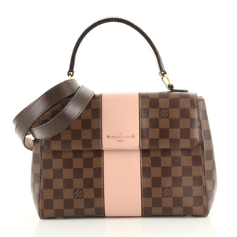 Louis Vuitton Bond Street Handbag Damier with Leather