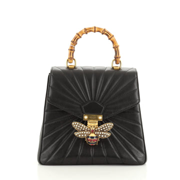 Gucci Queen Margaret Backpack Quilted Leather Small